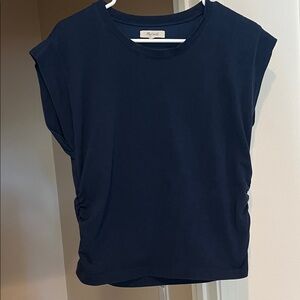 Madewell Dark Blue Muscle Tee